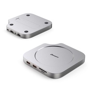 ☾ARRANGE☽ Minisopuru Mac Mini M4 Dock Stand with M.2 Nvme SSD Enclosure 4K60Hz HDMI SD/TF Card Mult