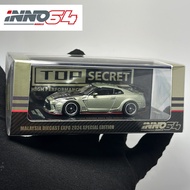 INNO 1:64 GTR R35 TOP SECRET Malaysia Diecast Model Car