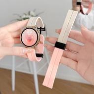 手表带 watch strap【新款双色】适用华为gt4/gt3表带硅胶磁吸watch4pro表带新款41mm