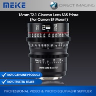 Meike 18mm T2.1 Cinema Lens S35 Prime (For Canon EF Mount)
