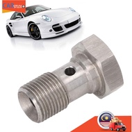 Banjo Bolt Fittings  M12x1.0 12mm Brake Adaptor Leakage Proof with 2 Washers for Car