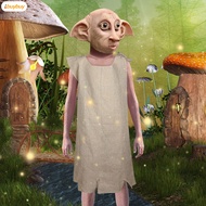 ibuybuy Halloween Dobby Latex Mask Halloween House-Elf Cosplay Costume Props for Themed Party Suppli