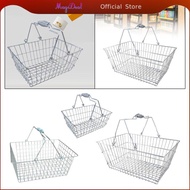 MagiDeal Shopping Basket Ergonomic Handheld Grocery Basket Storage Holder Storage Basket for Cosmeti