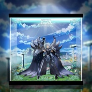 [AOWOBOX] Bandai 聖闘士 聖衣神話EX 冥王篇 死神 塔納托斯 手辦高透主題展示盒 展示箱 display box 亞加力 模型盒 亞加力展示盒 燈