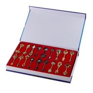 [Leipupa] Set of 18pcs Fairy Tail Lucy Celestial Spirit Gate Keys Necklace Pendant