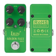 IRIN RS-20 Golden Fuzz Bass กีตาร์ Classic Bass Fuzz Tone Effects True Bypass Pedals อุปกรณ์กีตาร์ไฟ