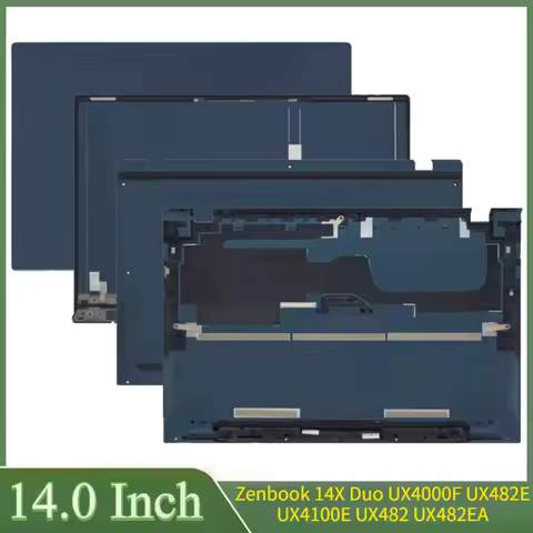 14 Inch 95New For Zenbook 14X Duo UX4000F UX482E UX4100E UX482 UX482EA Laptop LCD Back Cover Palmres