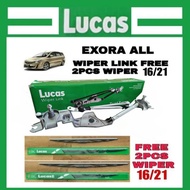 LUCAS ORIGINAL PROTON EXORA WIPER LINK 100 % ORIGINAL LUCAS  FREE WIPER LUCAS 16+21