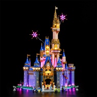 YEABRICKSCompatible with Lego43222Disney Castle Building BlocksLEDLighting CreativeIDEASLight