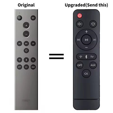 Remote Control For KEF LS50 Wireless II LS60 Wireless LSX II LSX II LT Speaker SoundBar