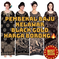 Pemborong Baju Kelawar Black gold series/ Kaftan Dubai Viral Harga Borong /Baju berinai