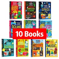 [SG STOCK] Usborne 100 Things to Know About Children Books Science Space History Planet Earth Ocean