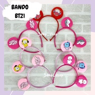 Headband bandana bt21 bts kpop cooky chimmy rj mang van