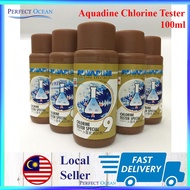 Aquadine Chlorine Tester Special 100ml Fish Water Tester 🌊READY STOCK🌊 | Perfect Ocean