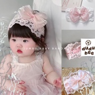 JUMBO LACE BANDANA (BC1) - baby Girl Headband