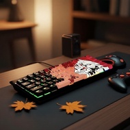 Girl Artisan Light-Through Sublimated Keycaps, OEM Profile, Creative Keys for Mad68/Ez63/Atk/Wotting