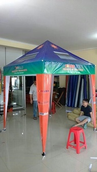 TENDA CAFE 2X2 / TENDA KERUCUT 2X2 / PIRAMID (HANYA ATAP SAJA)