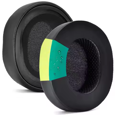 Upgraded Cooling Gel Ear Pads cushion For Audio Technica ATH-MSR7,M50,M50X,Steelseries Arctis 7/9/Pr