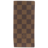 Like ใหม่ Louis Vuitton Etui Lunettes Simple ตารางหมากฮอส N62964 Glasses Case LV 1086 [มือสอง] LOUIS