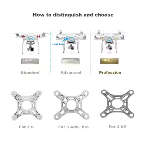 Gimbal Vibration Dampers Plate Camera Protection Gear Shock-absorbing Board for DJI Phantom 3 Standa
