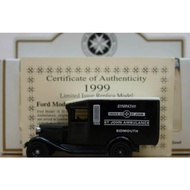 LLEDO FORD MODEL A VAN - LP1 3 171 ST JOHN AMBULANCE SKIDMOUTH LOT2F5310#2885