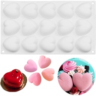 Mini Heart Silicone Molds for Baking Mousse Cake Candy Chocolate Pastry Truffle 3D Heart Shape