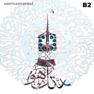 （GOOD) Acrylic Surah Al Ikhlas Wall Clo Islamic Calligraphy Eid Decor Wall Clo Acrylic Mirror Decora