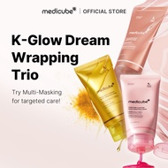 [medicube official] K-Glow Dream Wrapping Trio (Collagen+Kojic Acid+PDRN Caffeine)★Gift : Jelly Brus