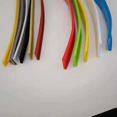 U-Shaped Edge Banding for Furniture Panels, 3mm to 50mm Thickness, 2m, 3m, 10m Long, White, Beige, G