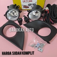 Foglamp Vios Lowin Lampu Kabut Vios 2013 Keatas Gen 3 Komplit