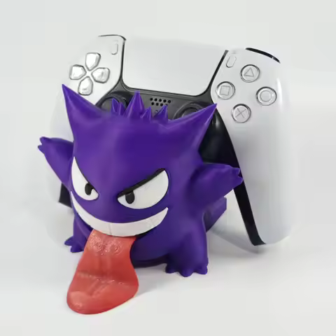 Gengar Gaming Controller Holder Anime Pokemon Xbox PS5 Game Switch Handle Bracket Cartoon Cool Desk