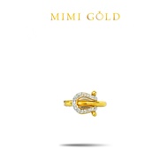 Cincin STM buckle Emas 916 **