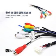 9Y64【安卓機 聲音訊號輸出線】AUX輸入 / 音源輸出 / 訊號輸入 / 20pin腳位 線長約15.5cm