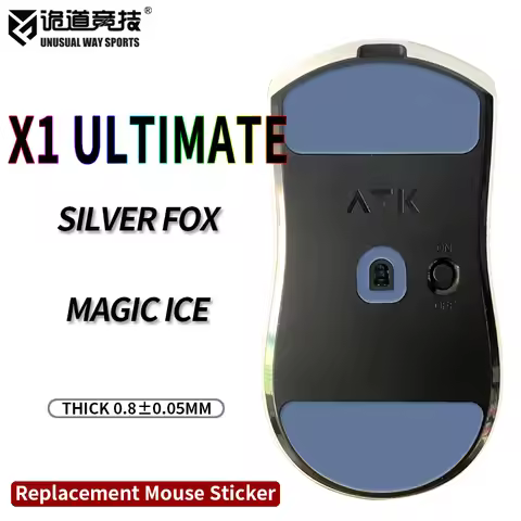 UnusualWaySports Mouse Skates Feet ATK X1 Ultimate Cambered Surface PTFE Anti Collapse Multilayer Ma
