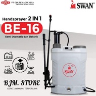 sprayer elektrik dan manual swan sprayer swan type BE-16 2IN1