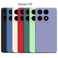 Mi 14T/Mi14T Proตรงรุ่น(พร้อมส่งในไทย)เคสTPUนิ่มสีพาสเทลแบบคลุมกล้องXiaomi 14T/Xiaomi 14T Pro