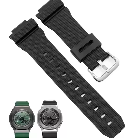 For Casio G-Shock DW5600 DW6900 G5600 G5700 GW-M5610 GW-5000 GM5610 GWX5600 Silicone watch band 16mm