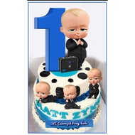 Boss Baby cake topper