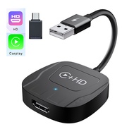 Car TV with HDMI Mate Ai Case, 2-in-1 Wireless Carplay Adapter for iPhone Fire TV Stick/Game Console