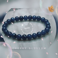 Blue Apatite Bracelet, 7+mm