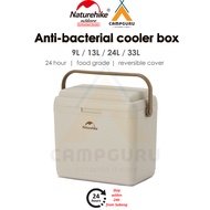 Naturehike Antibacterial Cooler Box Outdoor Insulation Incubator 9L 13L 24L 33L portable ice bucket 