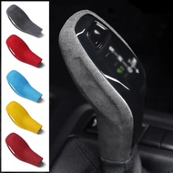 Alcantara Gear Shift Knob For BMW X1 F48 X2 F39 F45 F46 F52 Gear Shift Knob ABS Trim Cover Sticker I