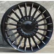 Black 16 Inch 16x7.0 4x100 4x114.3 Alloy Car Rims Wheel