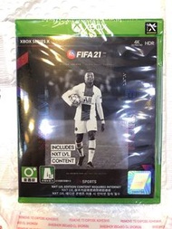 全新 Xbox one x FIFA 21 （中英韓文）