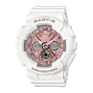 Casio Baby-G Analog Digital White Pink Women's Watch BA-130-7A1DR