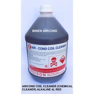 AIRCOND COIL CLEANER (CHEMICAL CLEANER) ALKALINE 4L RED