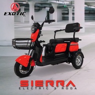 Sepeda Motor Listrik Exotic Sierra Electric 3 Roda 48V20Ah