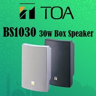 BANYAK CEPAT SAMPAI <TOA Speaker Box Speaker BS-1030 30Watt Universal Splashproof Box Speaker with 7