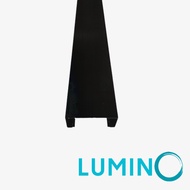Aluminium Profile Open Back Polos Kusen 3 inch Lumino