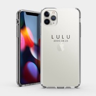 禮物 客製化英文名 生日 IPHONE 保護殼 透明手機殼 PU006